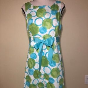 Jessica Howard Circle Ribbon Front Dress
